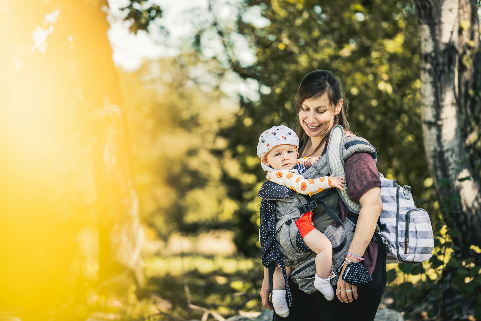Best Baby Carrier — parent holding baby close