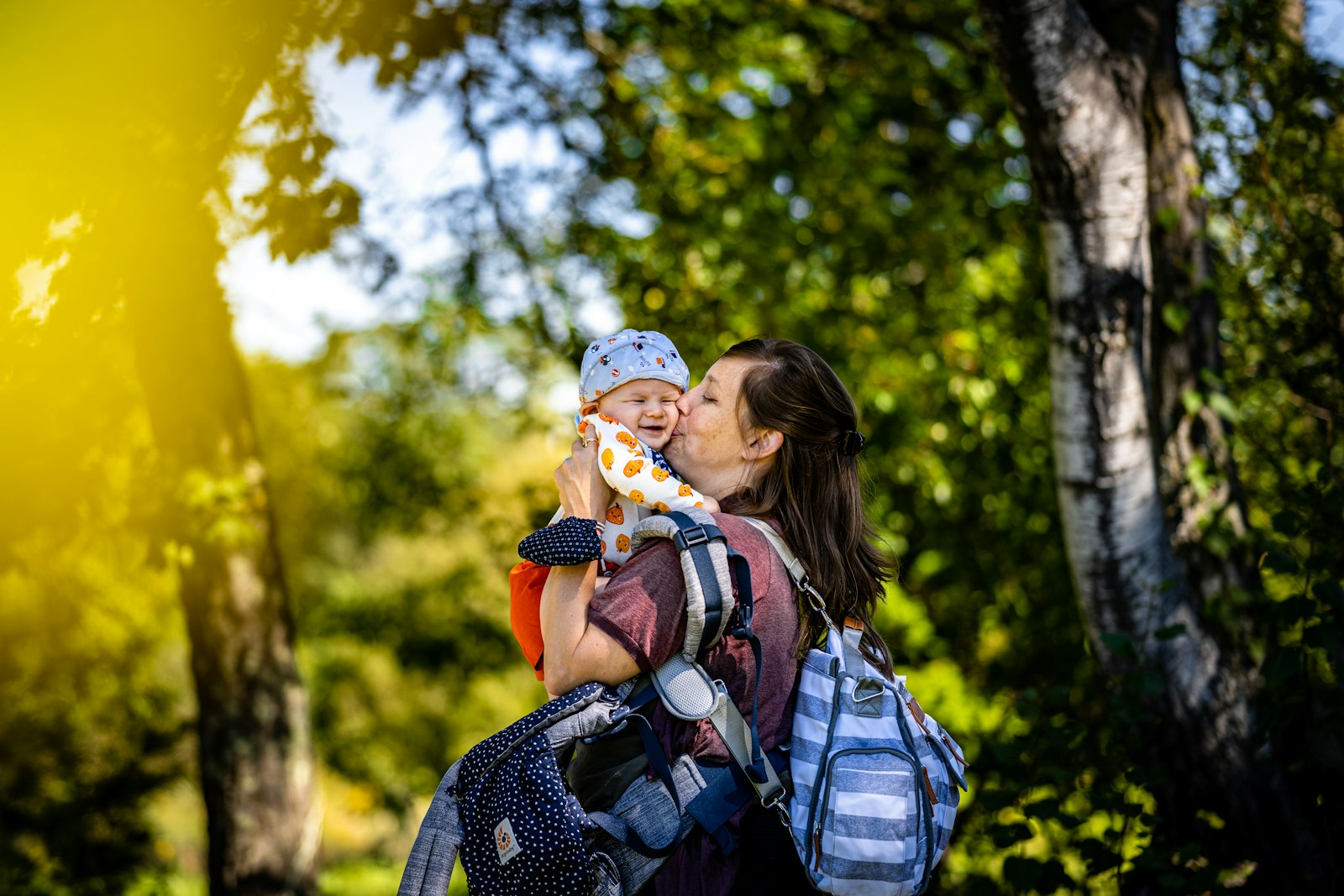 Best Baby Carrier — parent holding baby hands-free