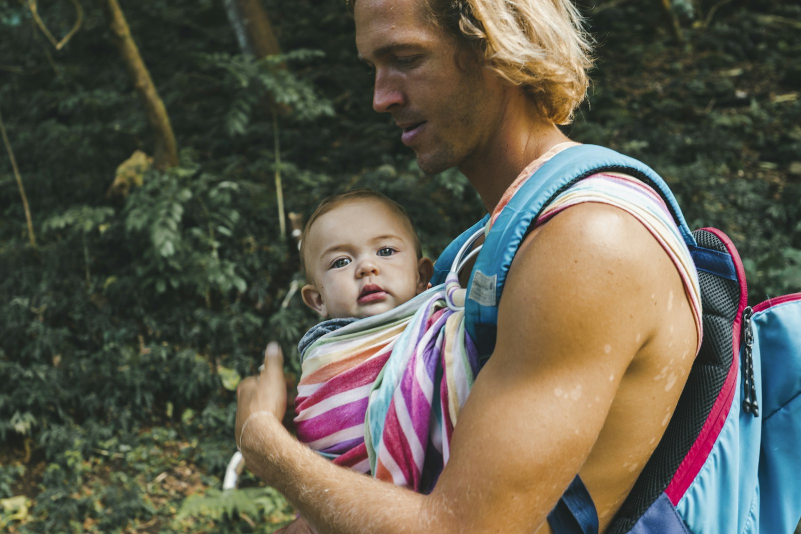 Best Baby Carrier — parent carrying baby on an outing