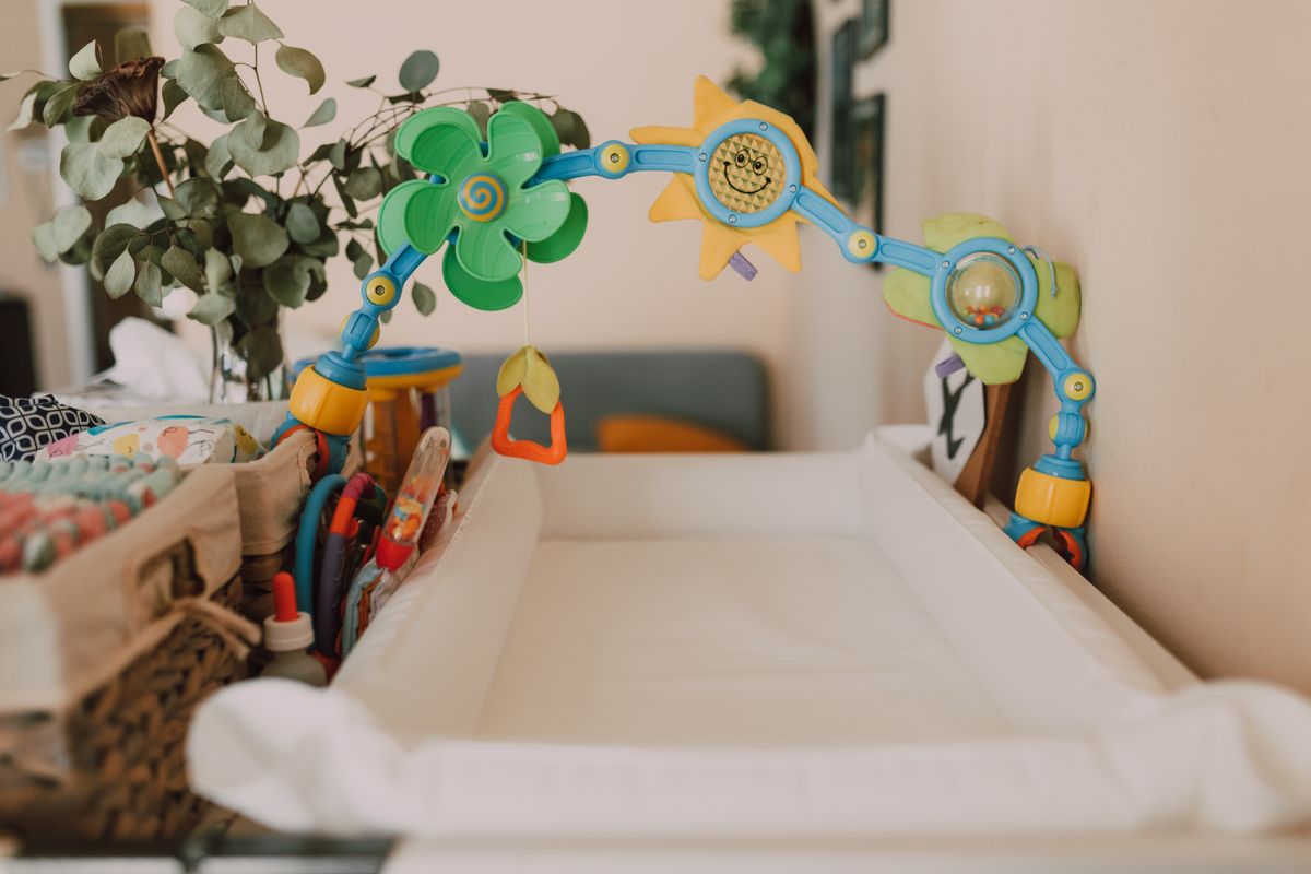 Do you need a wipe warmer? A cozy baby changing table setup
